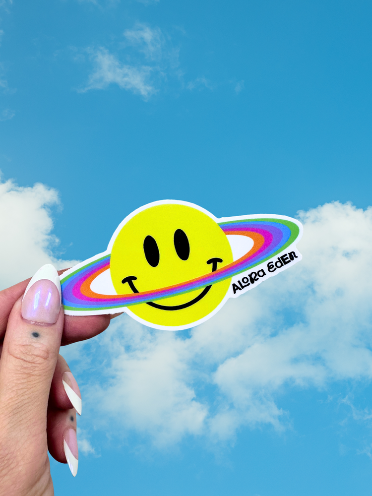 ALORA EDEN EXCLUSIVE: SMILEY FACE STICKER