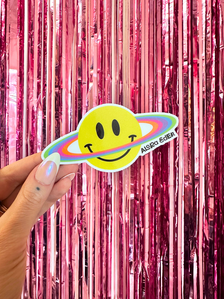 ALORA EDEN EXCLUSIVE: SMILEY FACE STICKER