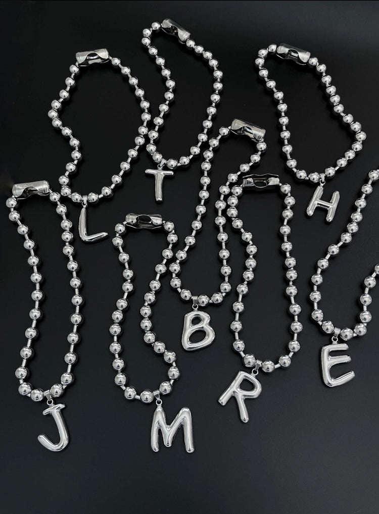 ICON INITIAL NECKALCE