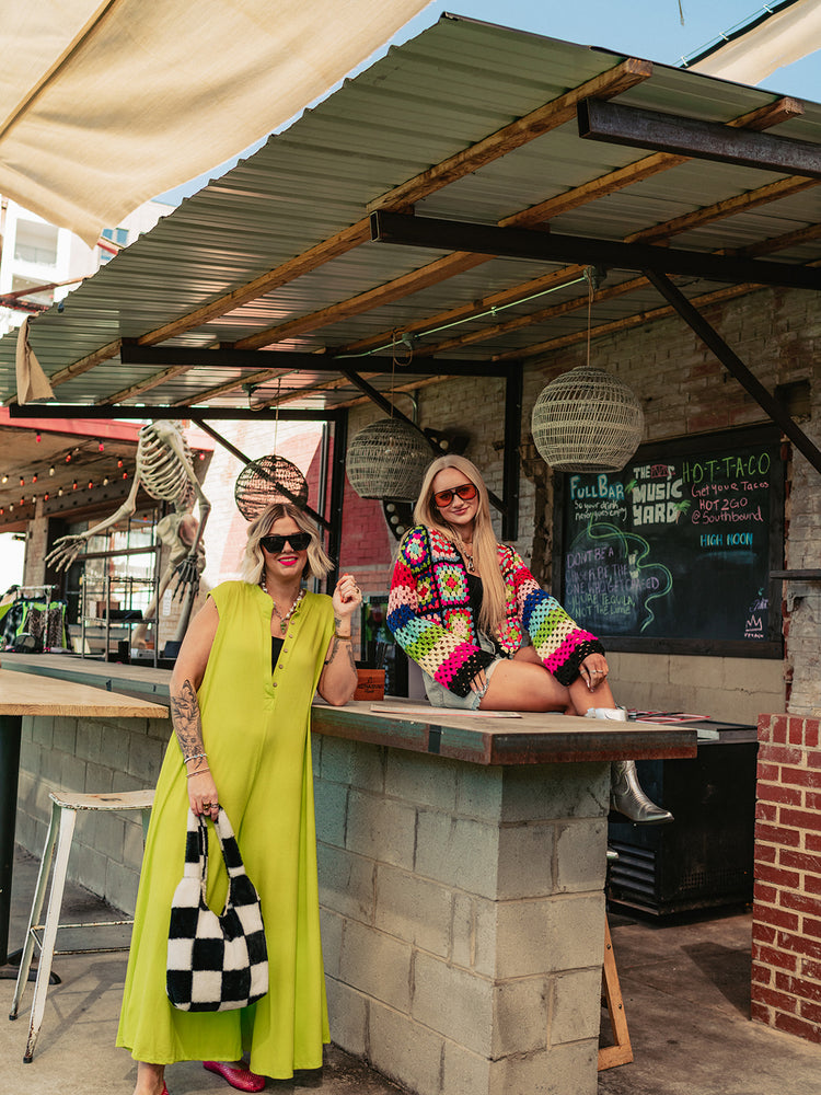 DAY TRIP WIDE LEG JUMPSUIT IN LIME PUNCH