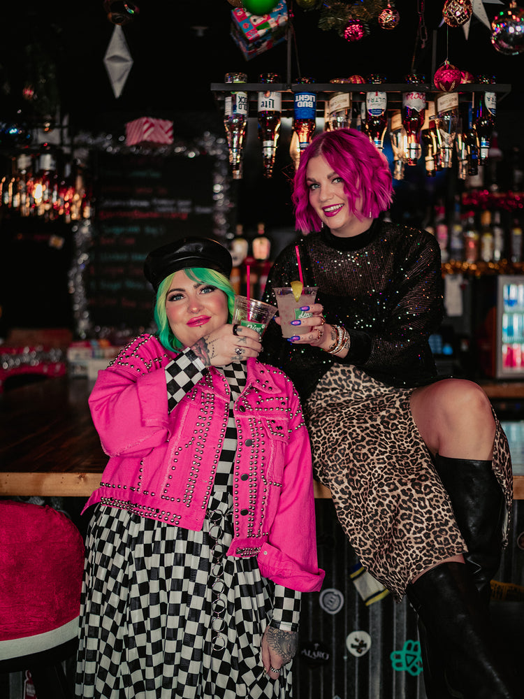 GLITTER KISS SEQUIN TOP