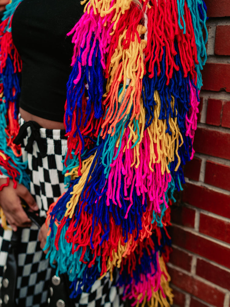 BORN TO BE SEEN LUXE CROCHET CARDIGAN