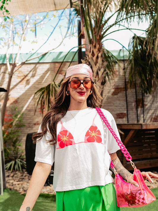 FAKE IT TIL YOU MAKE IT BIKINI TEE