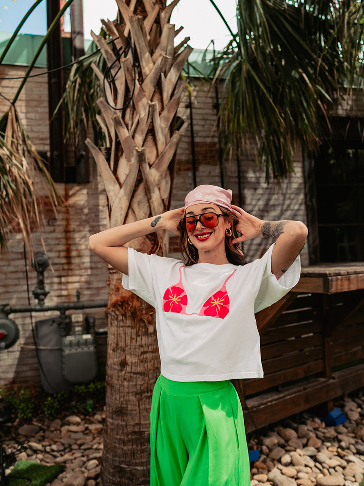 FAKE IT TIL YOU MAKE IT BIKINI TEE