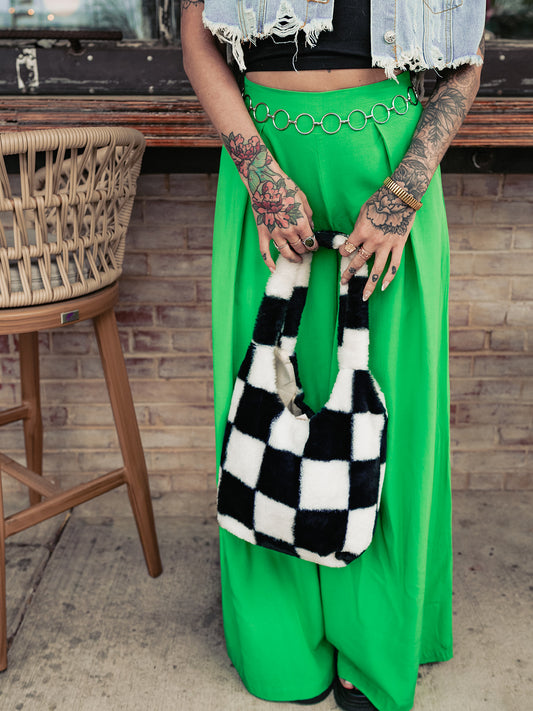 MAKE IT LOUD WIDE LEG PANTS