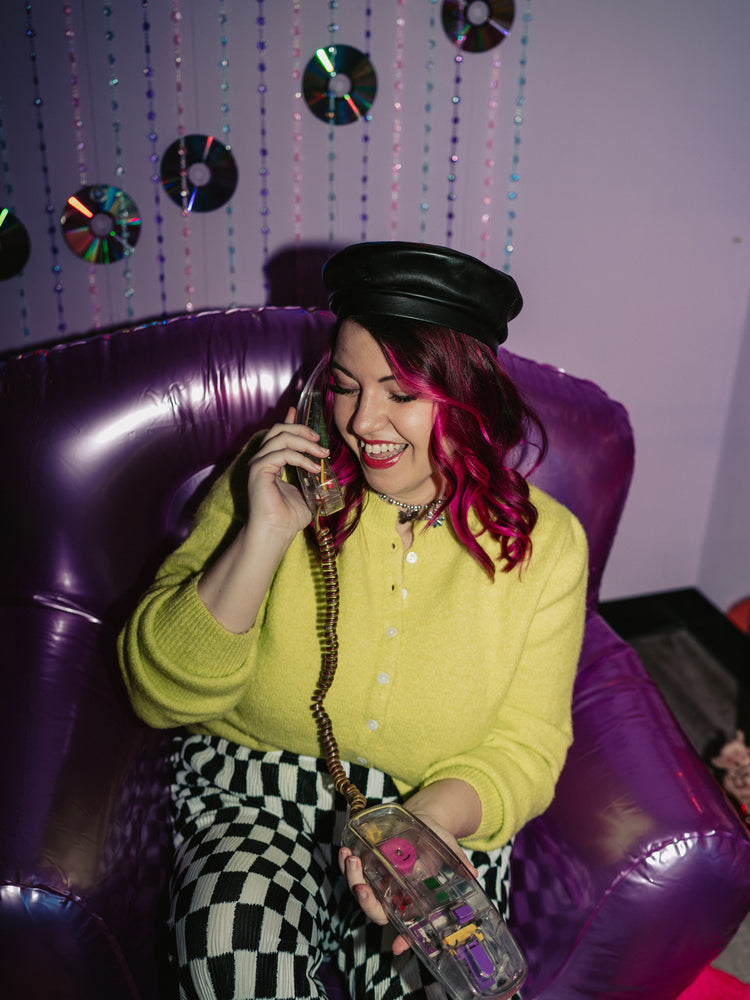 HIGH VOLTAGE KNIT CARDIGAN