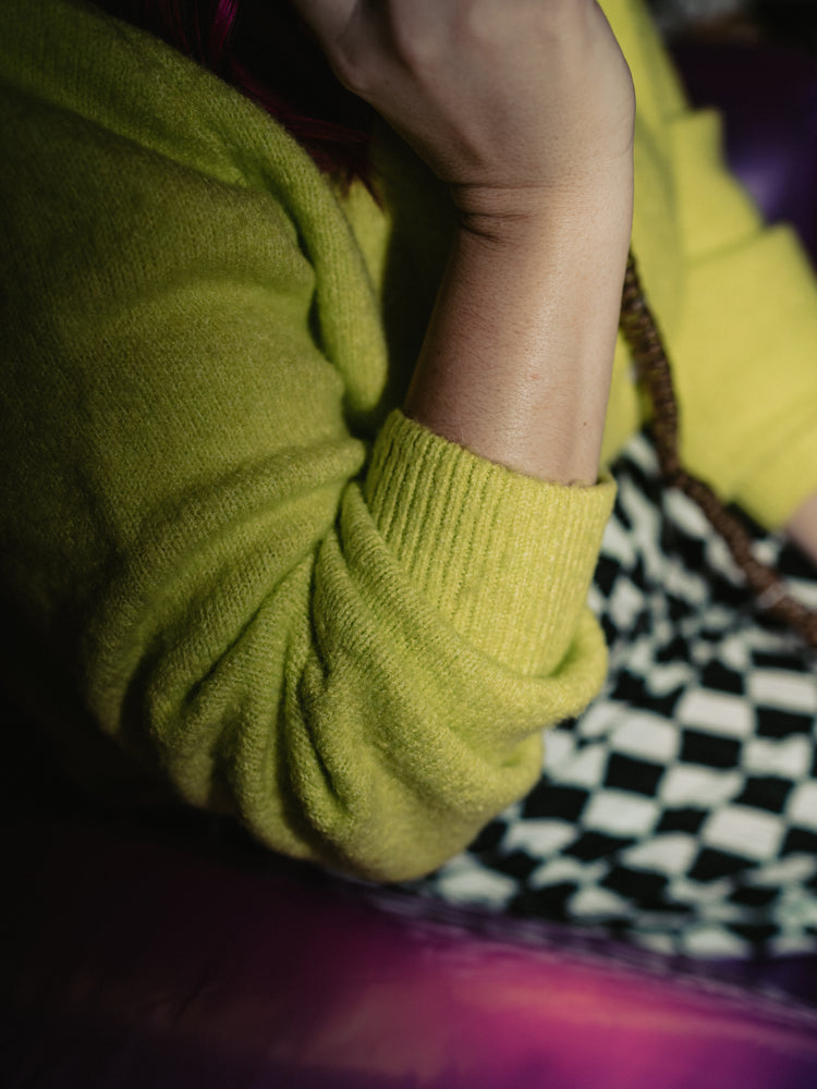 HIGH VOLTAGE KNIT CARDIGAN