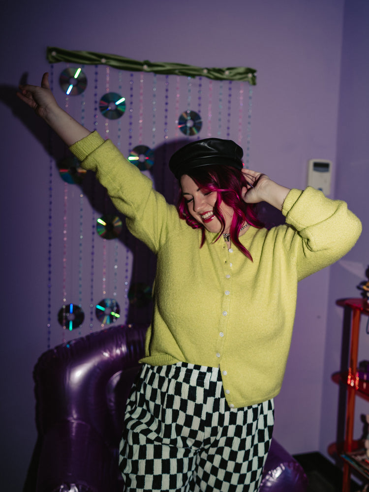 HIGH VOLTAGE KNIT CARDIGAN