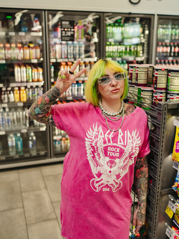 GARAGE BAND GROUPIE TSHIRT DRESS