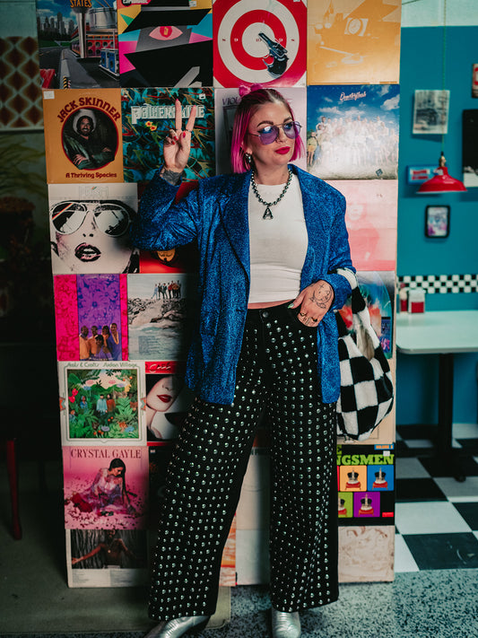 COSMIC CRUSH LUXE STUDDED JEANS