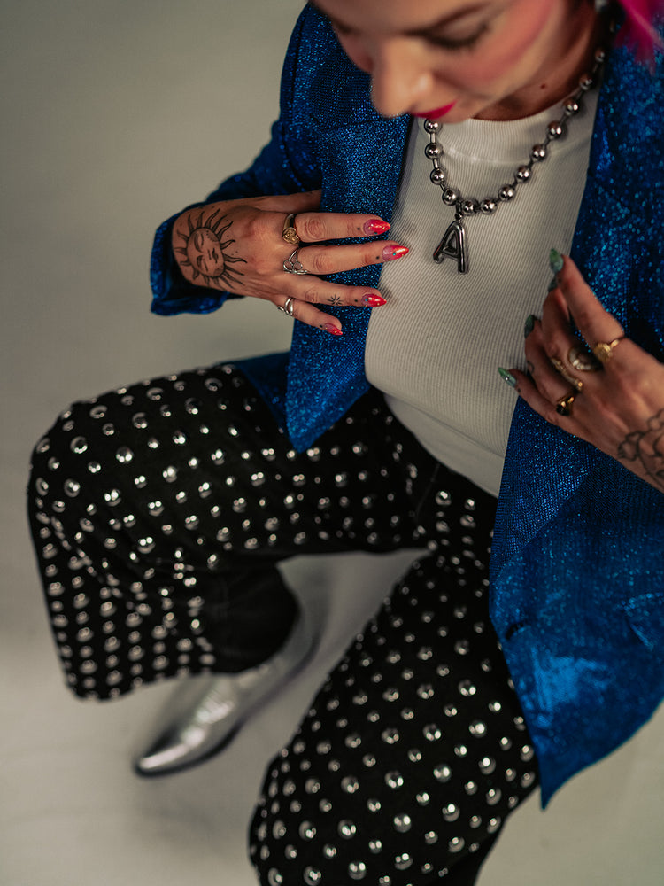 COSMIC CRUSH LUXE STUDDED JEANS