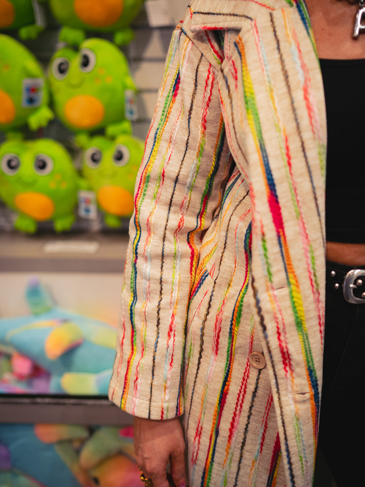 MORE COLOR PLEASE BUTTON DOWN COAT