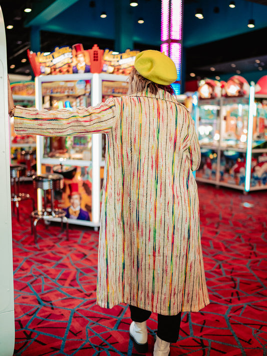 MORE COLOR PLEASE BUTTON DOWN COAT