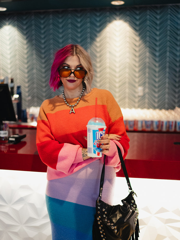 *PREORDER* RAINBOW SORBET MATCHING SKIRT SET S-3XL