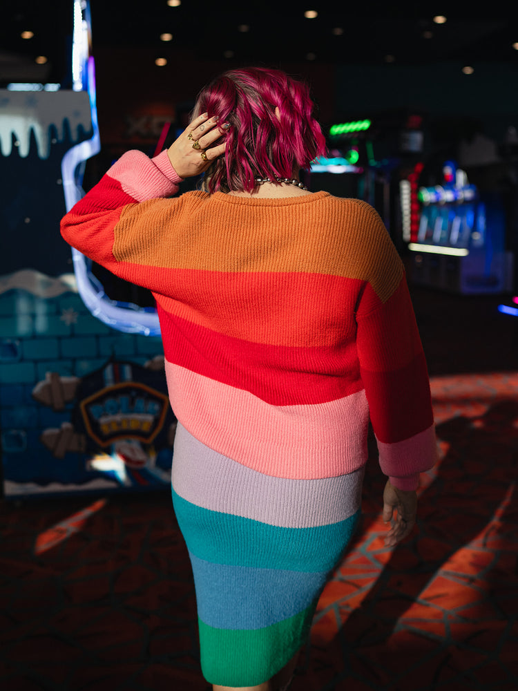 *PREORDER* RAINBOW SORBET MATCHING SKIRT SET S-3XL