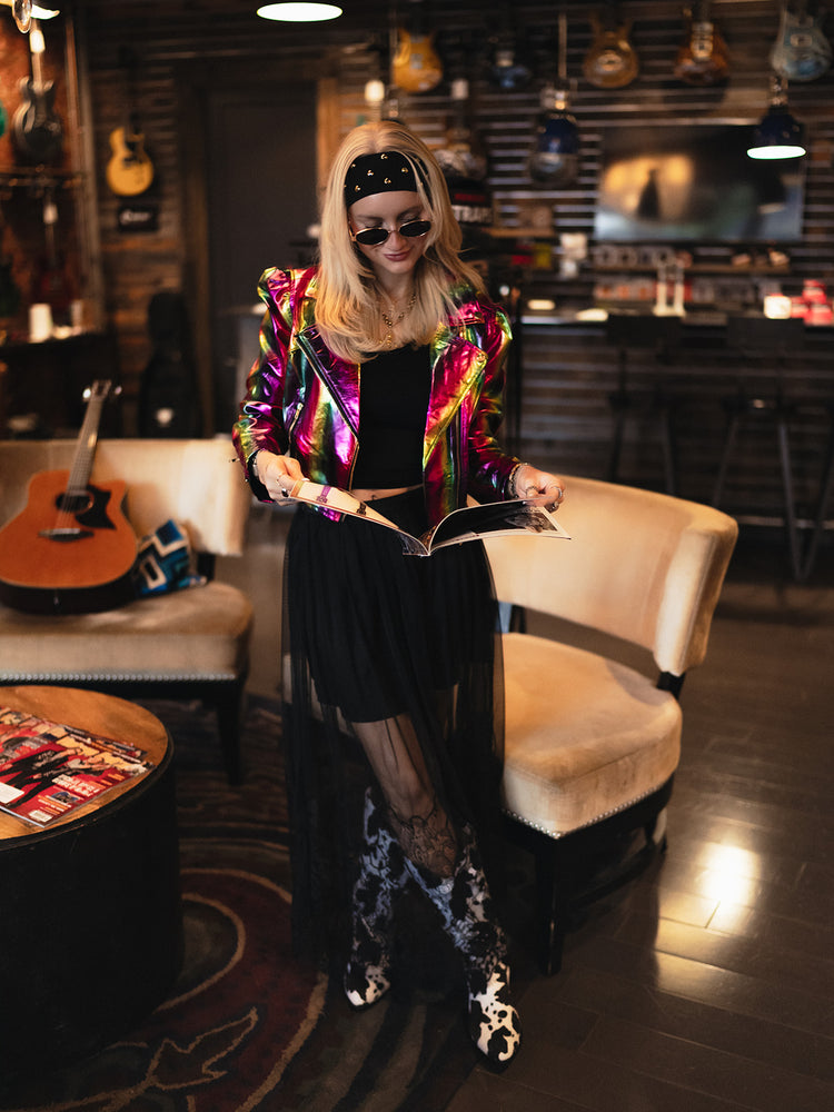 AFTER MIDNIGHT LACE MAXI SKIRT