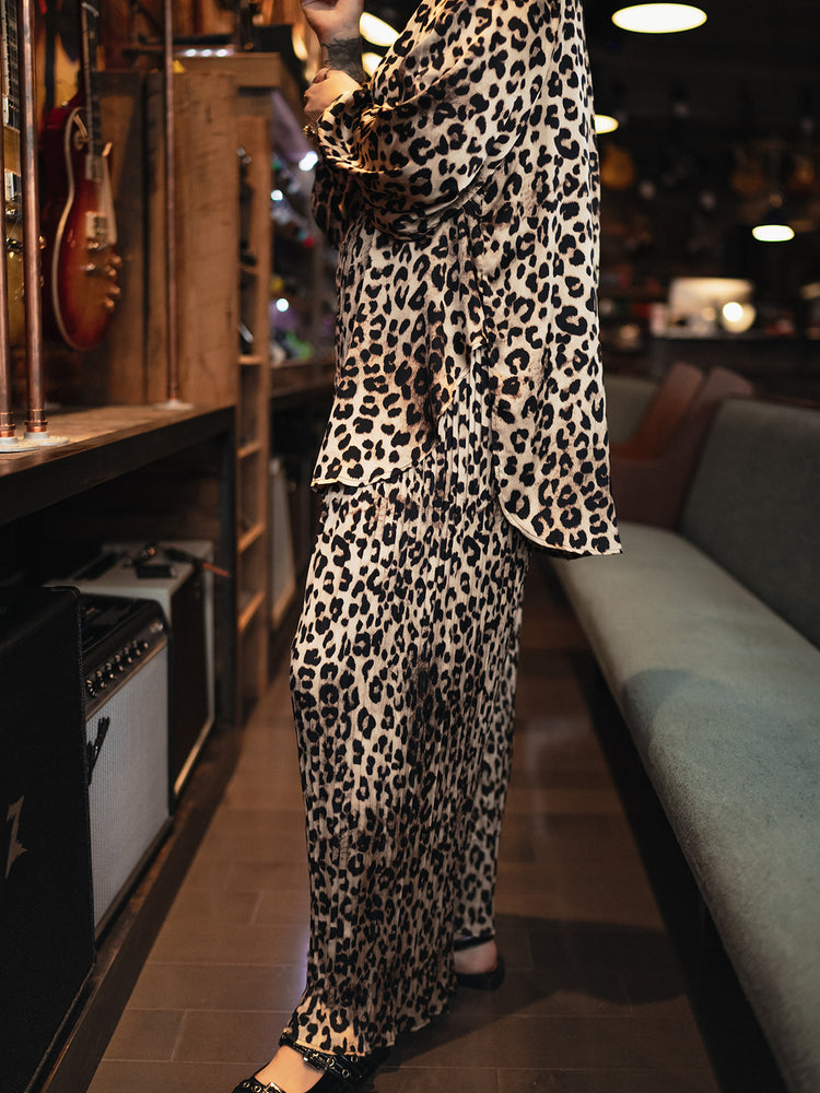 ALMOST FAMOUS LEOPARD MATCHING SET