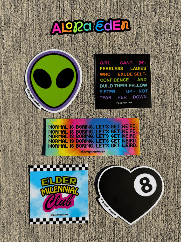 ALORA EDEN STICKER PACK