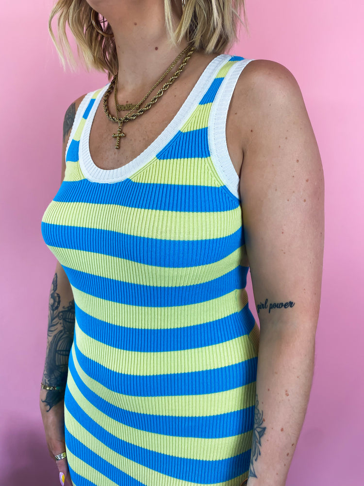VACAY PLEASE KNIT DRESS