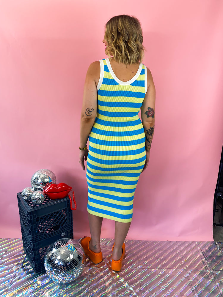 VACAY PLEASE KNIT DRESS