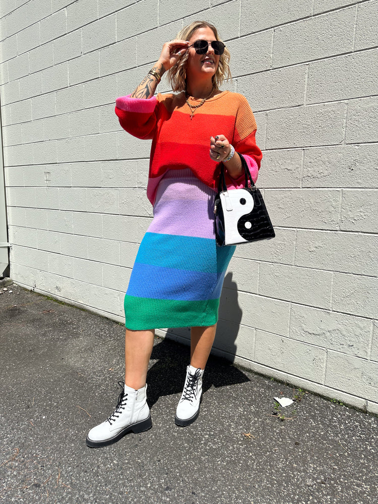 RAINBOW SORBET MATCHING SKIRT SET