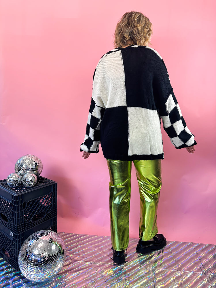 MADE YOU LOOK OVERSIZED KNIT CARDIGAN