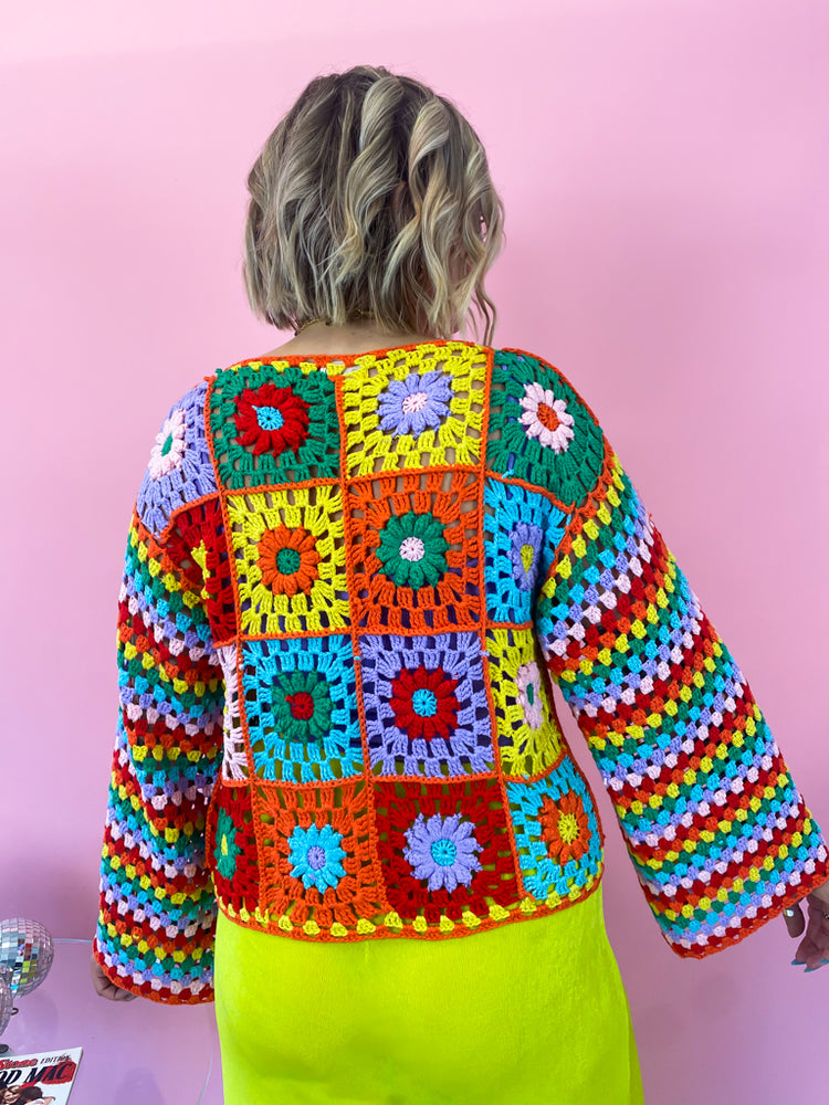 WALKING IN A DREAM LUXE CROCHET CARDIGAN *S-XL!*