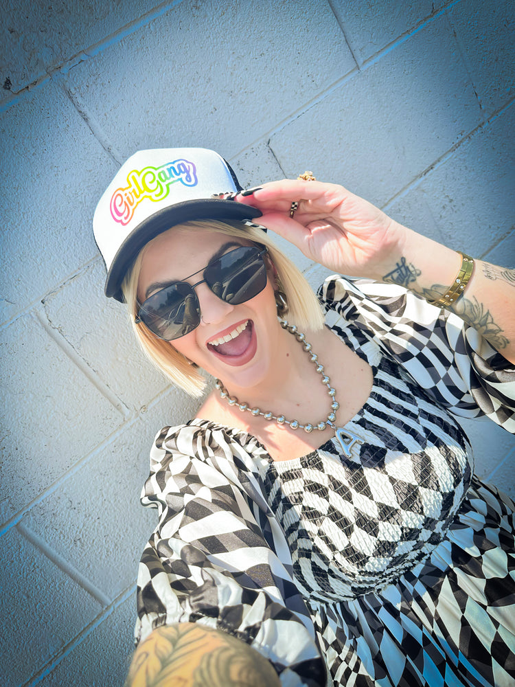 ALORA EDEN EXLUSIVE: GIRL GANG TRUCKER HAT