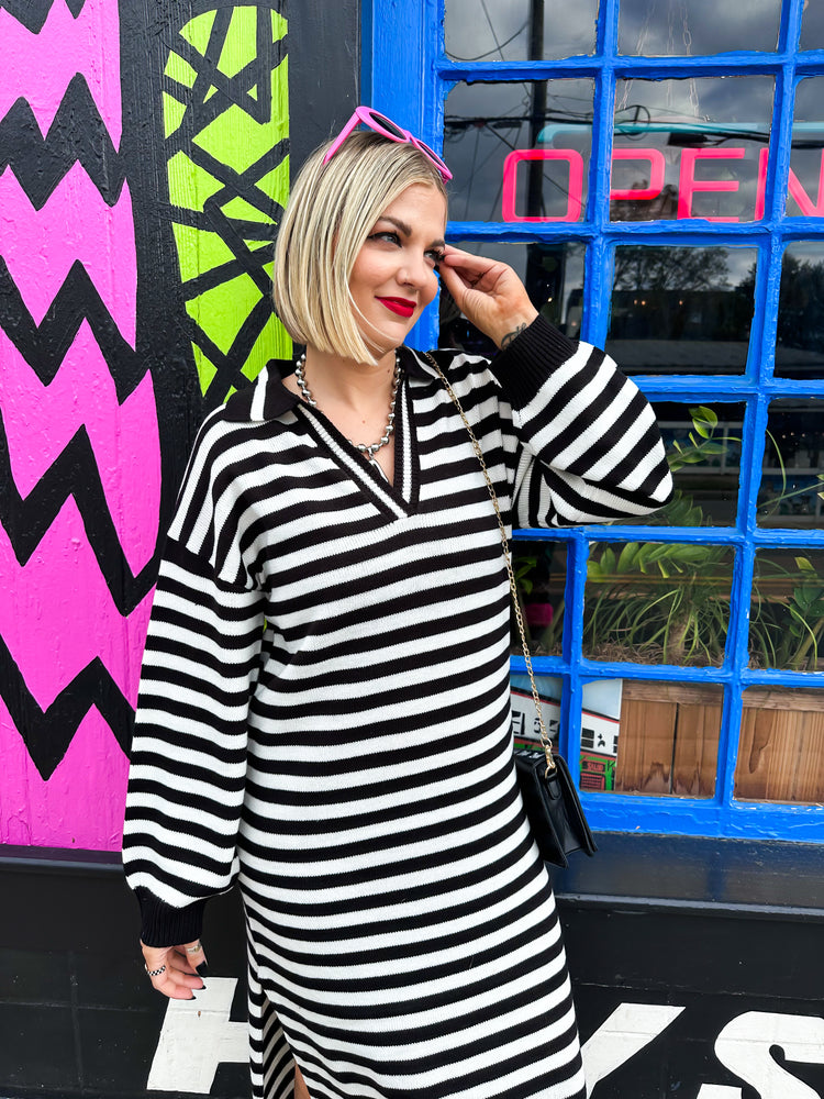 IT WAS NEVER A PHASE SWEATER DRESS
