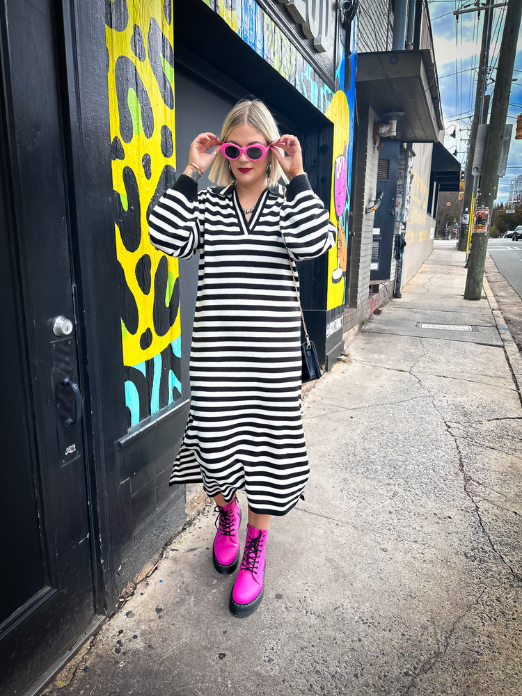 IT WAS NEVER A PHASE SWEATER DRESS