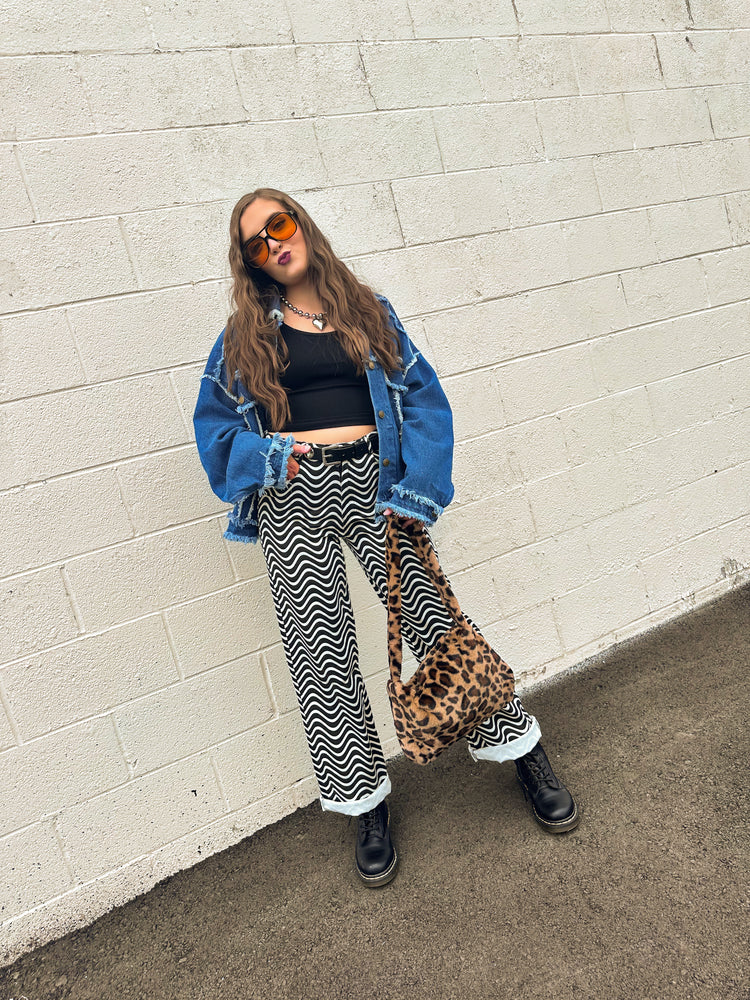 IN MY GRUNGE ERA OVERSIZED DENIM JACKET