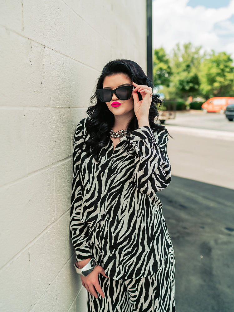 CAN'T BE TAMED MATCHING PANT SET