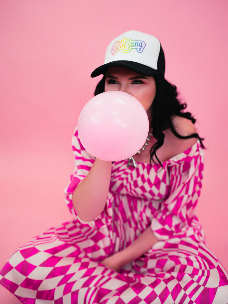 ALORA EDEN EXLUSIVE: GIRL GANG TRUCKER HAT