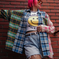 MIXED SIGNALS COLOR BLOCK PLAID