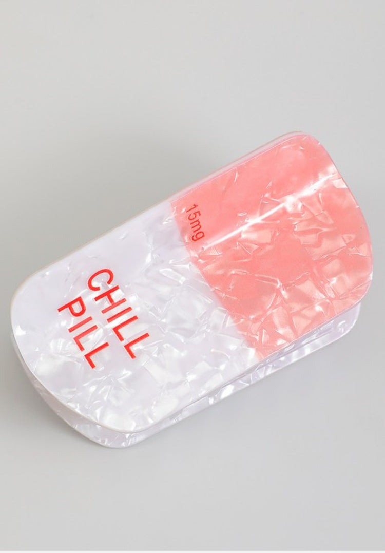 CHILL PILL HAIR CLIP