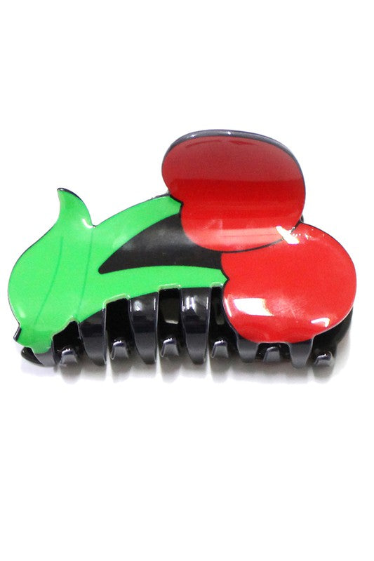 CHERRY HAIR CLIP