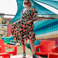 CITRUS RIOT A-LINE DRESS S-XL