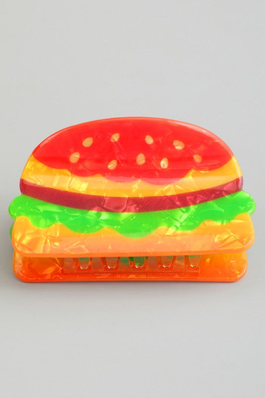 HAMBURGER HAIR CLIP