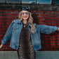 RAINBOW RIOT LUXE DENIM JACKET