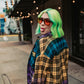GRUNGE GODDESS COLORBLOCK PLAID