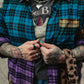 GRUNGE GODDESS COLORBLOCK PLAID