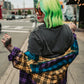 GRUNGE GODDESS COLORBLOCK PLAID