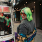 GRUNGE GODDESS COLORBLOCK PLAID