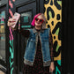 DON'T TAME ME LEOPARD DENIM VEST S-XL