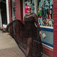 FIERCE FEMALE MESH MAXI DRESS IN VERY CHERRY S-XL