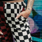 SPLIT DECISION CHECKERED PANTS S-3XL