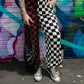 SPLIT DECISION CHECKERED PANTS S-3XL