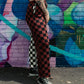 SPLIT DECISION CHECKERED PANTS S-3XL