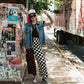 DON'T TAME ME LEOPARD DENIM VEST S-XL