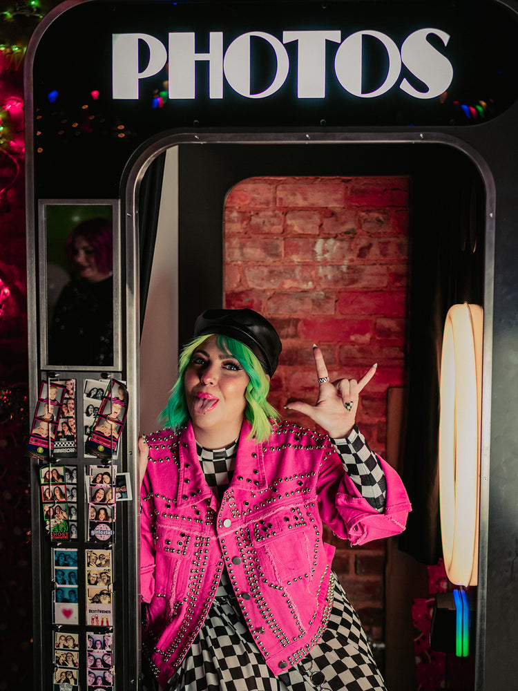 PUNK ROCK PRINCESS LUXE STUDDED JACKET